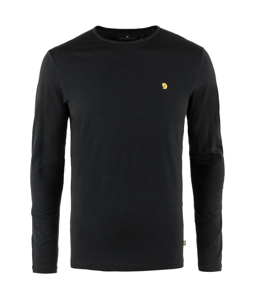 Camiseta-segunda-pele-masculina-la-merino-bergtagen-thinwool-black-F87405-F550_1